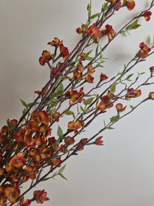 Russet Flower - Faux Greenery Stem