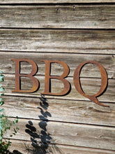 Load image into Gallery viewer, BBQ - Rusty Letters