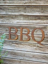 Load image into Gallery viewer, BBQ - Rusty Letters