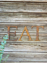Load image into Gallery viewer, EAT - Rusty Letters