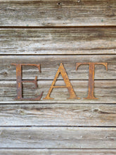 Load image into Gallery viewer, EAT - Rusty Letters