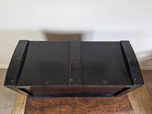 Load image into Gallery viewer, Antique Ebonised & Mahogany Engineers/Collectors Chest/Box
