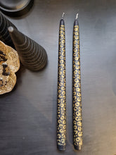 Load image into Gallery viewer, Leopard Print Taper Dinner Candles - Pair
