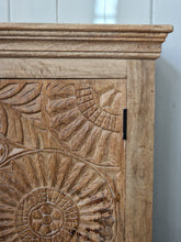 Load image into Gallery viewer, Carved Soild Wooden Cupboard