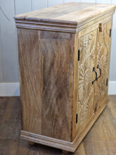 Load image into Gallery viewer, Carved Soild Wooden Cupboard