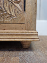 Load image into Gallery viewer, Carved Soild Wooden Cupboard