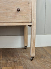 Load image into Gallery viewer, Vintage White Washed Soild Oak Chest of Drawers