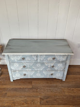 Load image into Gallery viewer, Hand Painted Vintage Chest of Drawers