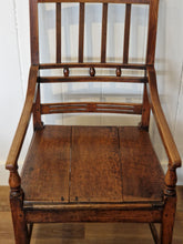 Load image into Gallery viewer, Early 19th Century Oak & Elm Open Armchair