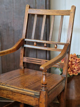 Load image into Gallery viewer, Early 19th Century Oak & Elm Open Armchair