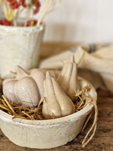 Load image into Gallery viewer, Matt Speckled Netural Ceramic Pumpkins - Three Sizes