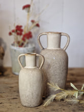 Load image into Gallery viewer, Latte Ceramic Double Handled Vase