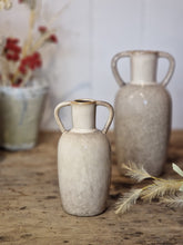 Load image into Gallery viewer, Latte Ceramic Double Handled Vase
