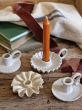 Load image into Gallery viewer, Netural Ceramic Candle Holder - 4 different designs