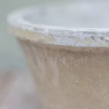 Load image into Gallery viewer, Antiqued Whitestone Dish Planter