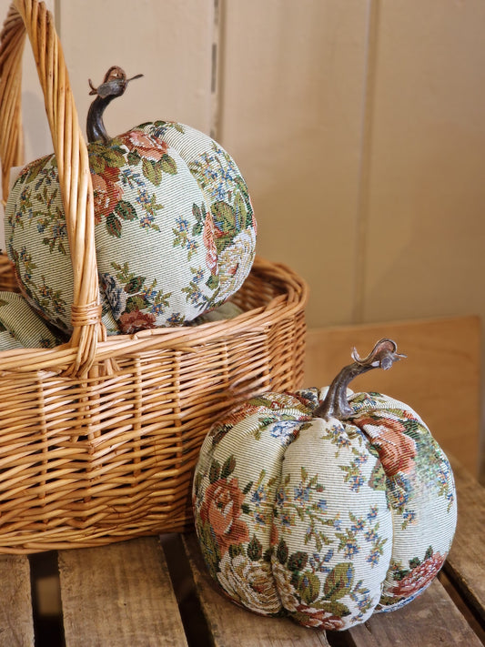 Tapestry fabric Pumpkin - Gisela Graham