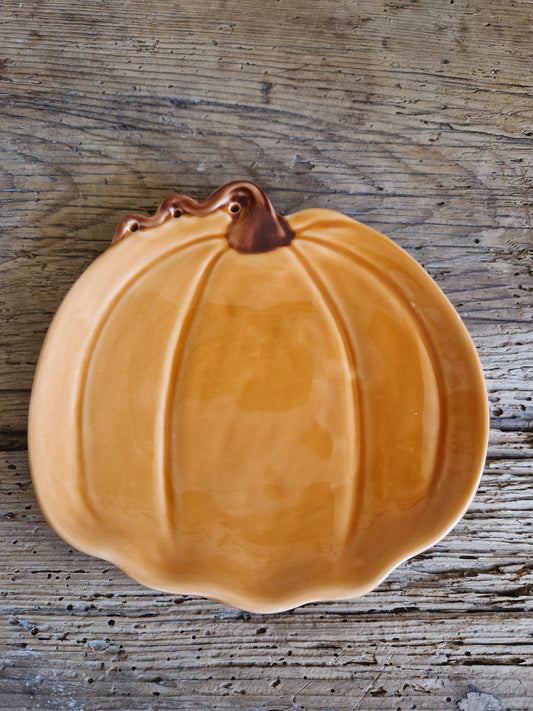 Ceramic Pumpkin dish