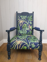 Load image into Gallery viewer, Edwardian Re-Upholstered Armchair
