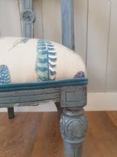 Load image into Gallery viewer, Victorian Painted and Re-Upholstered Chair
