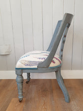 Load image into Gallery viewer, Victorian Painted and Re-Upholstered Chair