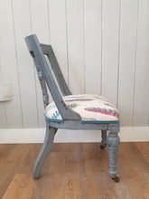 Load image into Gallery viewer, Victorian Painted and Re-Upholstered Chair
