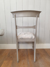 Load image into Gallery viewer, Victorian Painted & Re-Upholstered side chair