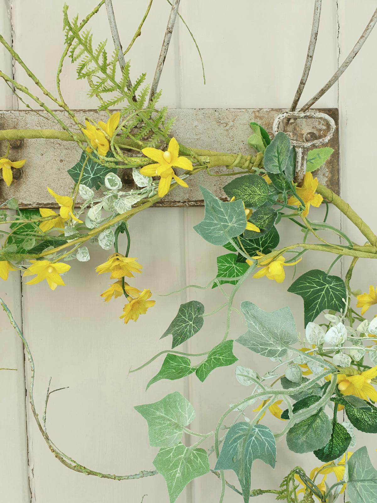 Forsythia and Ivy Garland