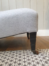 Load image into Gallery viewer, Antique Low Re-Upholstered Chair