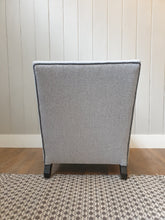Load image into Gallery viewer, Antique Low Re-Upholstered Chair