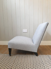 Load image into Gallery viewer, Antique Low Re-Upholstered Chair