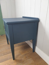 Load image into Gallery viewer, Vintage Dark Navy Blue Painted Cupboard
