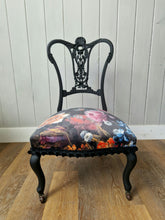 Load image into Gallery viewer, Antique Edwarian Re-Upholstered Chair