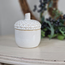 Load image into Gallery viewer, Ceramic Acorn Pot - Two Sizes