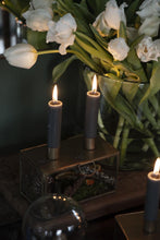 Load image into Gallery viewer, Glass and Metal Brass Candle Box