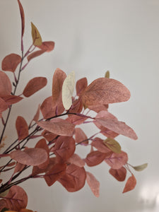 Eucalyptus Rusty Colour - Faux Greenery Stem