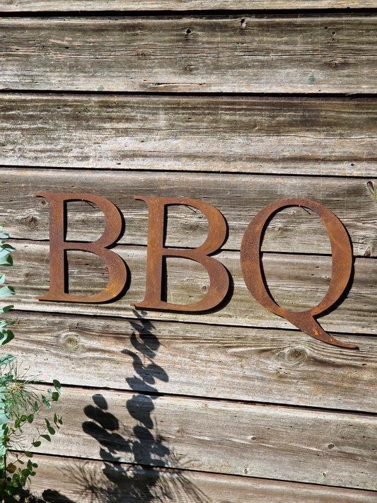 BBQ - Rusty Letters