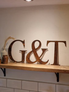 G & T - Rusty Letters