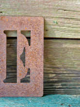 Load image into Gallery viewer, MAN CAVE - Stencil Rusty Letters
