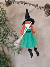 Load image into Gallery viewer, Belinda Witch with Broom - 3 Different Designs
