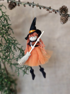 Belinda Witch with Broom - 3 Different Designs