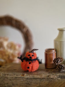 Wool Felted Pumpkin