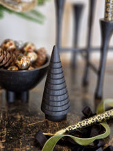 Load image into Gallery viewer, Scandi Ebonised Wooden Christmas Trees - Various Sizes
