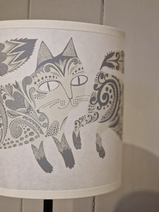 Dancing Cat - Lampshade by Lush Designs