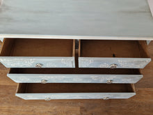 Load image into Gallery viewer, Hand Painted Vintage Chest of Drawers
