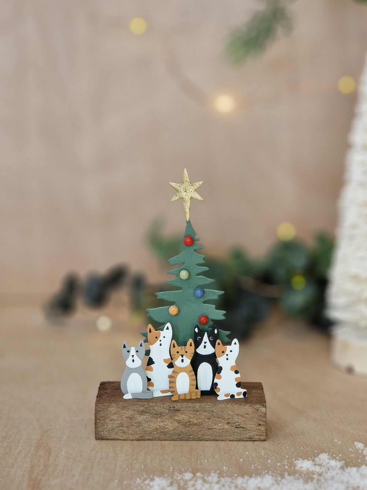 Cats chorus - Christmas Ornament