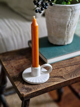 Load image into Gallery viewer, Netural Ceramic Candle Holder - 4 different designs
