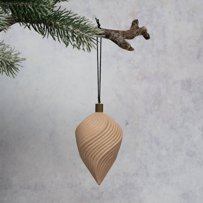 Malayah Mushroom, Bone China Bauble