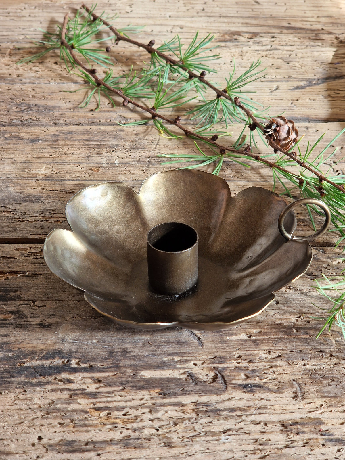 Old World Candle Holder