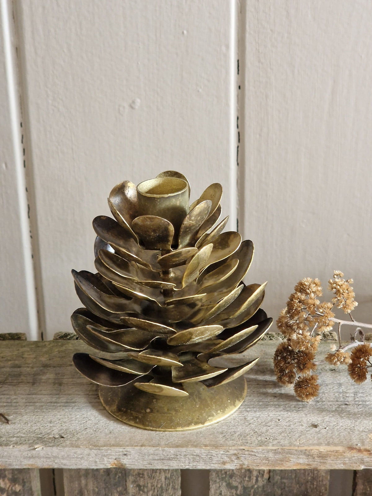 Pine Cone Candle Holders - 2 sizes