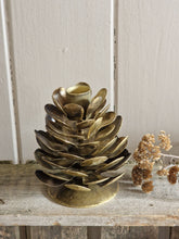Load image into Gallery viewer, Pine Cone Candle Holders - 2 sizes
